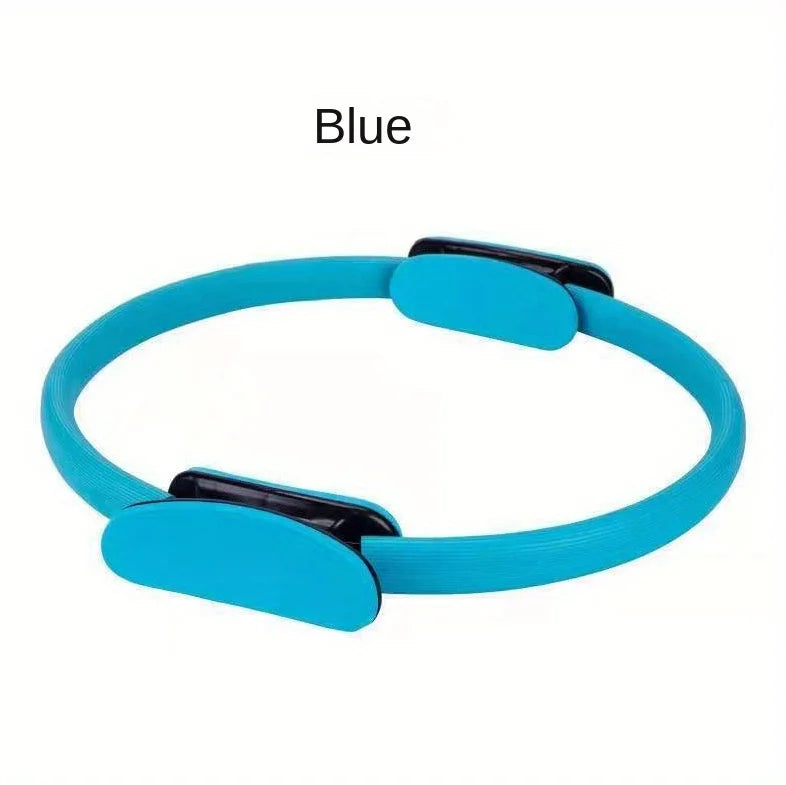[Fitness Ring] Monochrome Fitness Ring | Yoga Pilates Ring for Home Exercise, Resistance Elastic Gym Workout, Body Stretch Ring