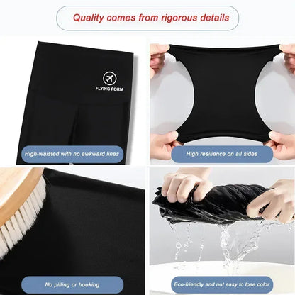 High Waisted Seamless Leggings Sport Fitness Yoga cropped pants women spring autumn winter running pants Sexy hip lift Tights