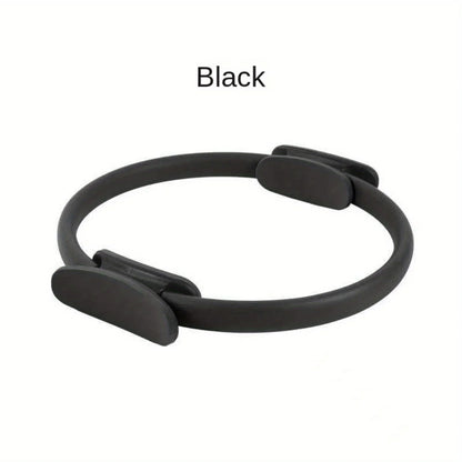 [Fitness Ring] Monochrome Fitness Ring | Yoga Pilates Ring for Home Exercise, Resistance Elastic Gym Workout, Body Stretch Ring