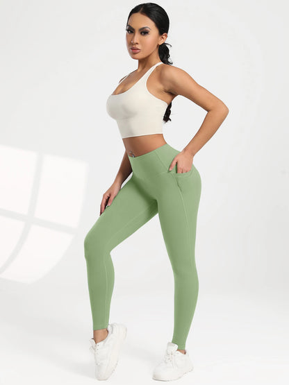 Pockets Fitness Gym Leggings Women Skinny Stretch Autumn Sport Leggings Women Casual Mallas Fashion Outdoors Pants