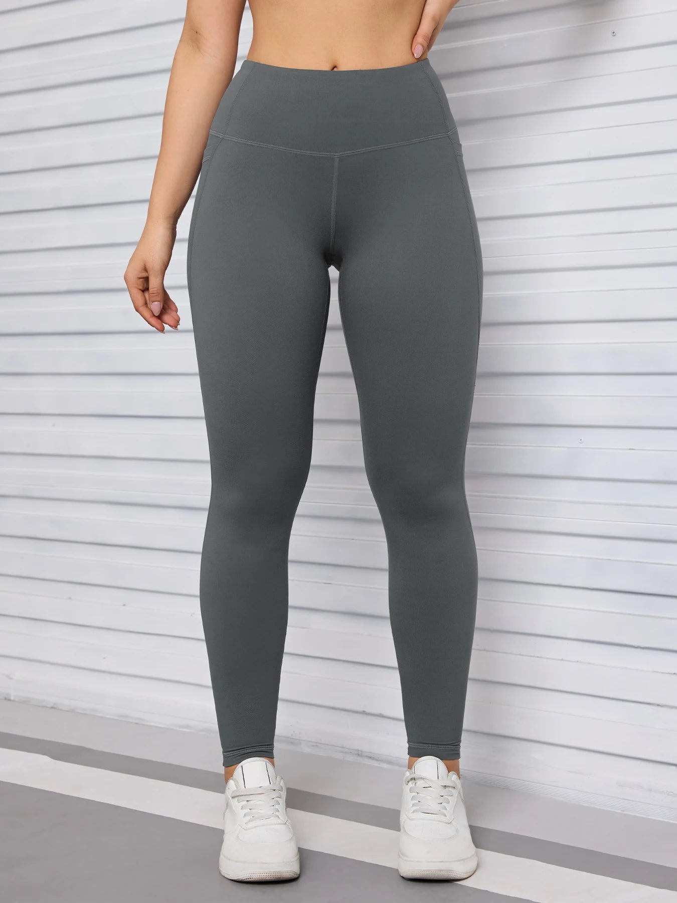 Pockets Fitness Gym Leggings Women Skinny Stretch Autumn Sport Leggings Women Casual Mallas Fashion Outdoors Pants