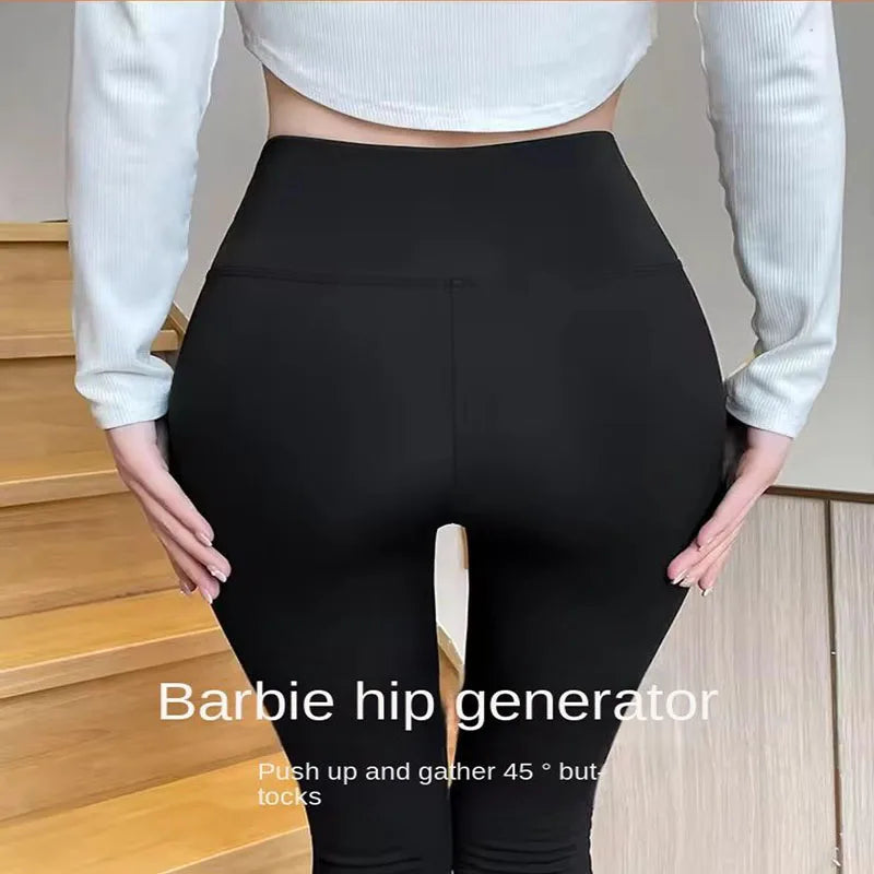 High Waisted Seamless Leggings Sport Fitness Yoga cropped pants women spring autumn winter running pants Sexy hip lift Tights