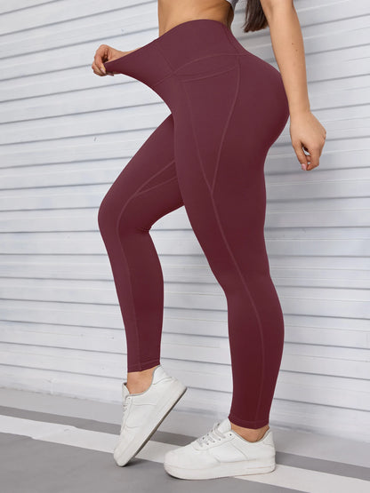 Pockets Fitness Gym Leggings Women Skinny Stretch Autumn Sport Leggings Women Casual Mallas Fashion Outdoors Pants