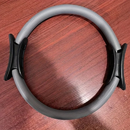 [Fitness Ring] Monochrome Fitness Ring | Yoga Pilates Ring for Home Exercise, Resistance Elastic Gym Workout, Body Stretch Ring