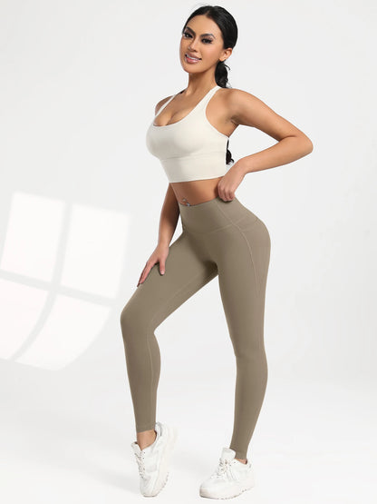 Pockets Fitness Gym Leggings Women Skinny Stretch Autumn Sport Leggings Women Casual Mallas Fashion Outdoors Pants