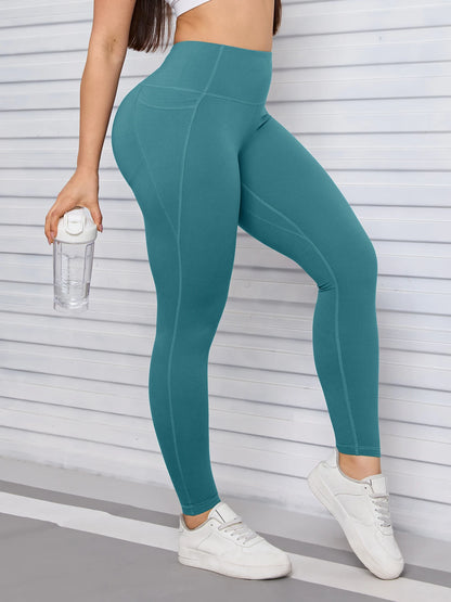 Pockets Fitness Gym Leggings Women Skinny Stretch Autumn Sport Leggings Women Casual Mallas Fashion Outdoors Pants