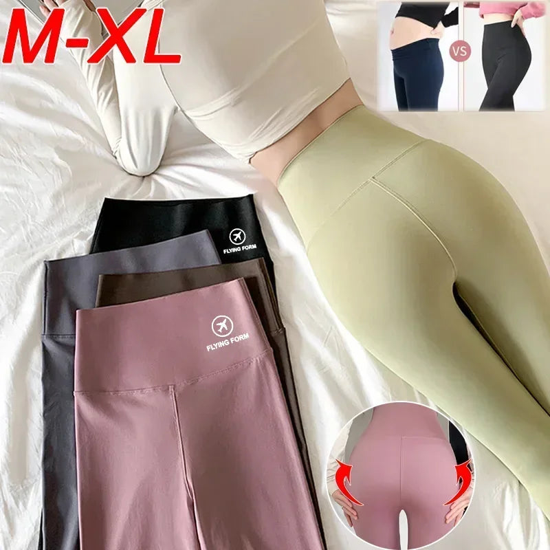 High Waisted Seamless Leggings Sport Fitness Yoga cropped pants women spring autumn winter running pants Sexy hip lift Tights