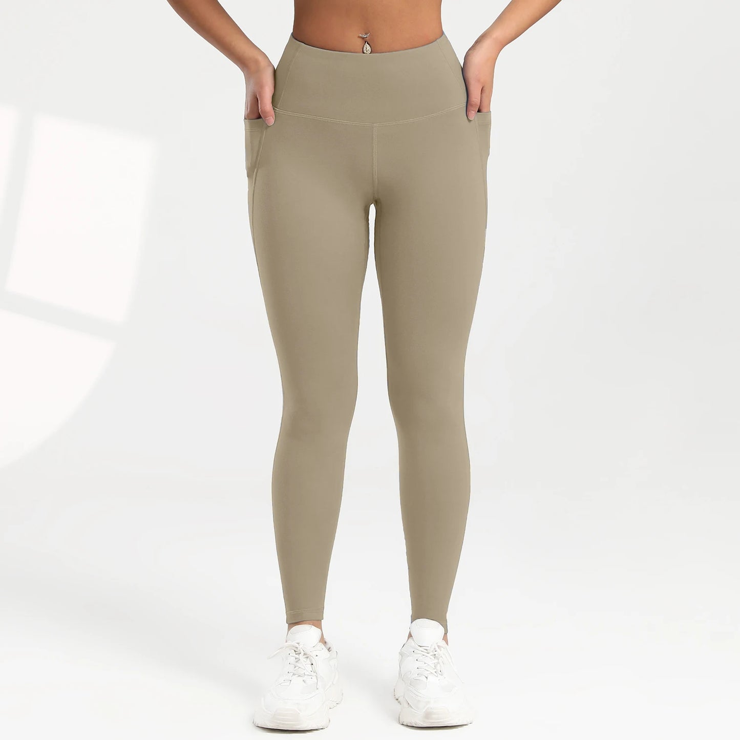 Pockets Fitness Gym Leggings Women Skinny Stretch Autumn Sport Leggings Women Casual Mallas Fashion Outdoors Pants