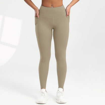 Pockets Fitness Gym Leggings Women Skinny Stretch Autumn Sport Leggings Women Casual Mallas Fashion Outdoors Pants